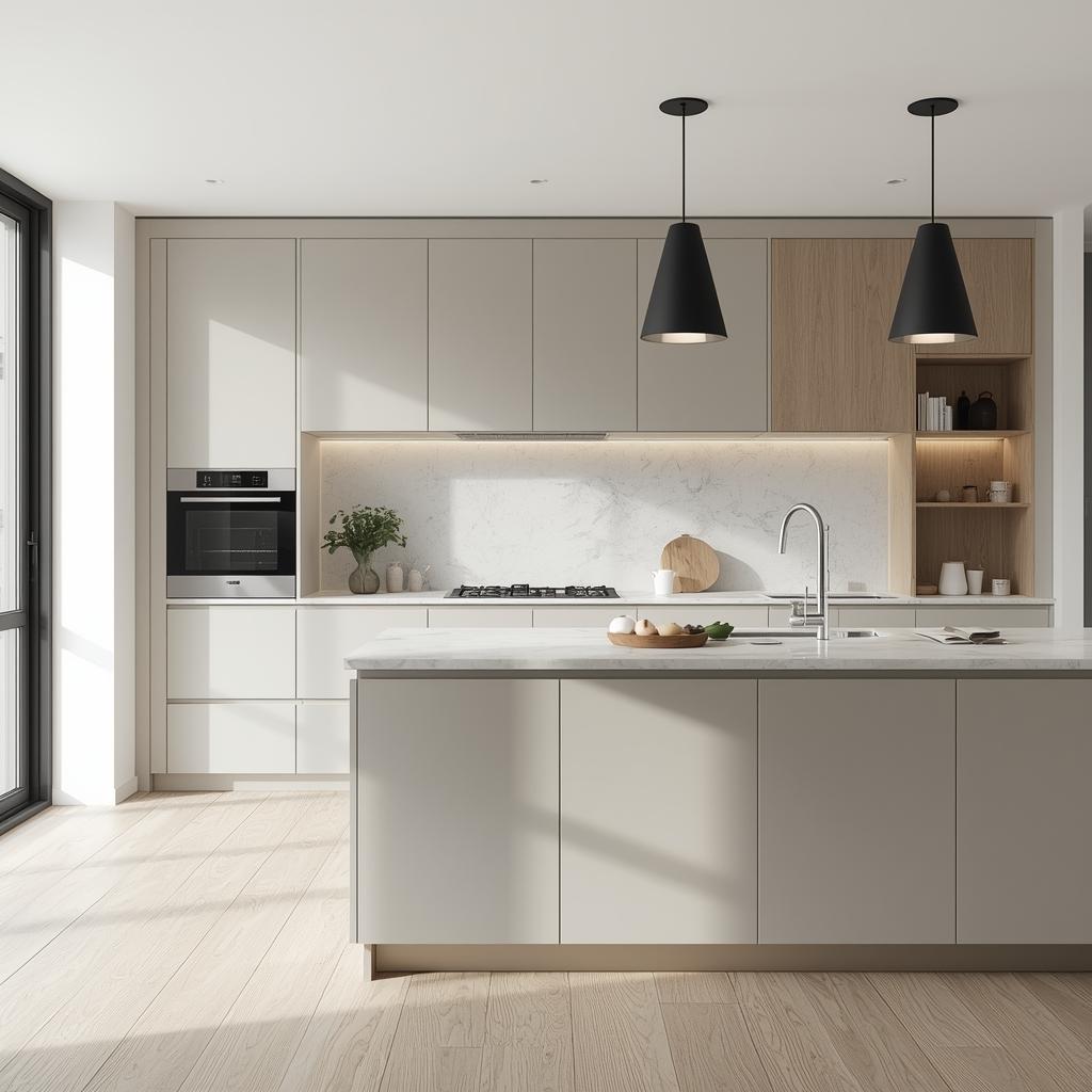 Küchenideen: Minimalismus trifft Funktionalität